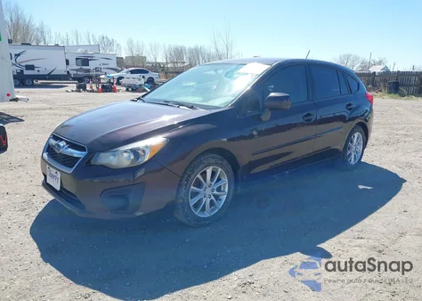 2013 Subaru Impreza 2.0I Premium z USA, uszkodzony, nr VIN JF1GPAC63D2879719